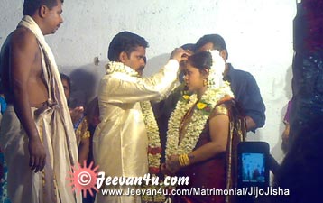 Jijo Jisha Marriage pictures